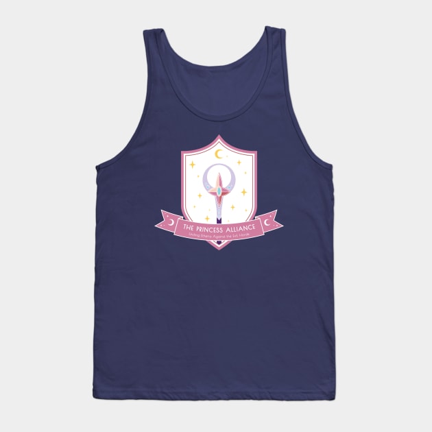 She Ra - The Princess Alliance Crest Tank Top by spaceweevil